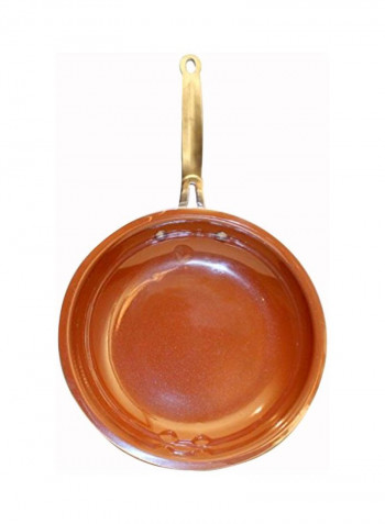 Copper Cook Pan Brown/Silver 10inch