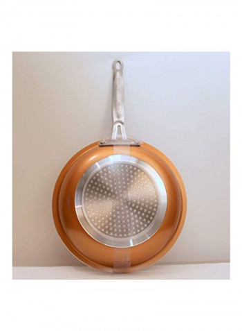 Copper Cook Pan Brown/Silver 10inch