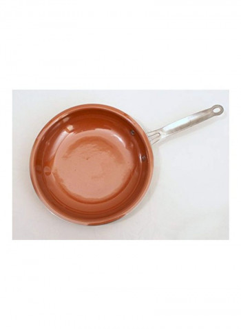 Copper Cook Pan Brown/Silver 10inch