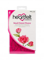 Small Sweet Peony Die Set Clear