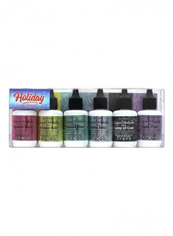 Ken Oliver Liquid Metals Metallic Paint Multicolour