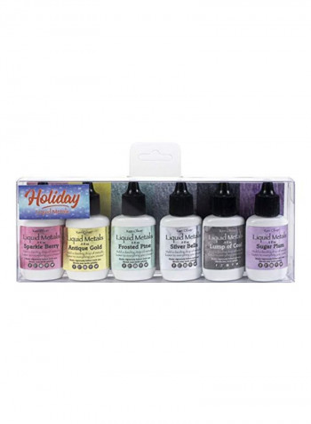 Ken Oliver Liquid Metals Metallic Paint Multicolour