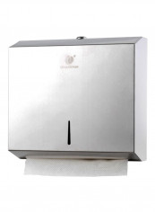 Wall-Mounted Tissue Dispenser Silver 10.1x10.24x3.94inch
