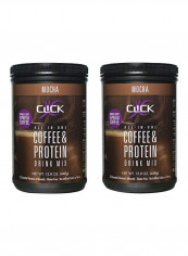 Pack Of 2 All In One Coffee And Protein Drink Mix - Mocha