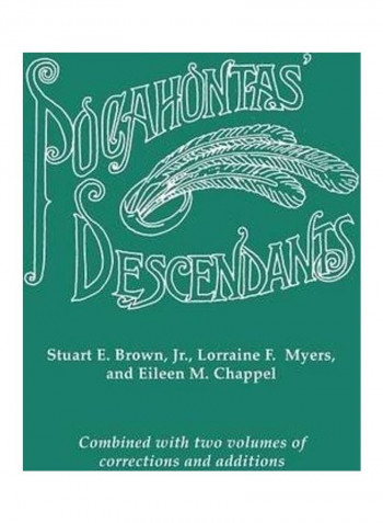 Pocahontas Descendants Paperback English by Stuart E. Brown
