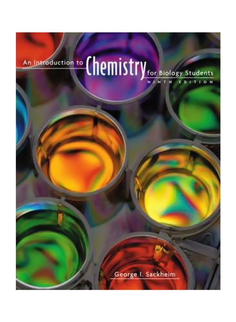 An Introduction To Chemistry For Biology Students Paperback 9