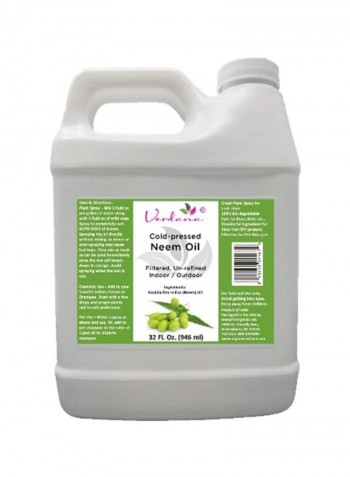 Cold Pressed Neem Oil 32ounce