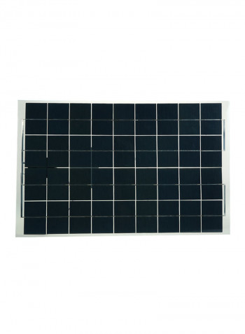 Flexible Solar Panel Device Battery Charger Black 15centimeter