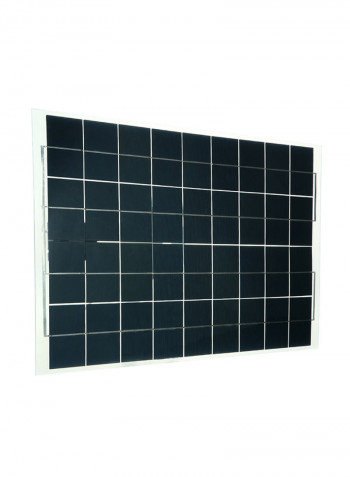 Flexible Solar Panel Device Battery Charger Black 15centimeter