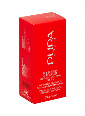 No Transfer Foundation SPF 15 03 Medium Beige