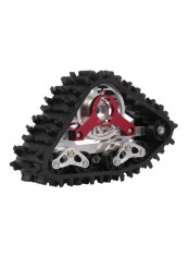 Track Wheel Snow Tire Sandmobile Conversion Adapter For 1/10 SCX10 90018 Climbing RC Car