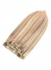 مجموعة وصلات شعر مستعار مسترسلة مزودة بمشابك ومكونة من 4 قطع 18/613 Ash Blonde/Lightest Blonde 20بوصة تقييمات مجموعة وصلات شعر مستعار مسترسلة مزودة بمشابك ومكونة من 4 قطع 18/613 Ash Blonde/Lightest Blonde 20بوصة
