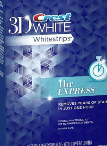 8-Piece 3D White 1Hr Express Teeth Whitening Kit