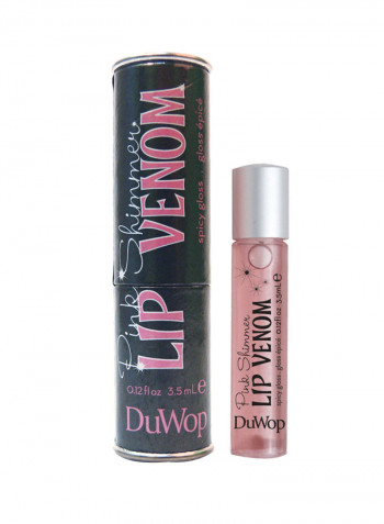 Lip Venom Shimmer Lip Gloss Light Pink