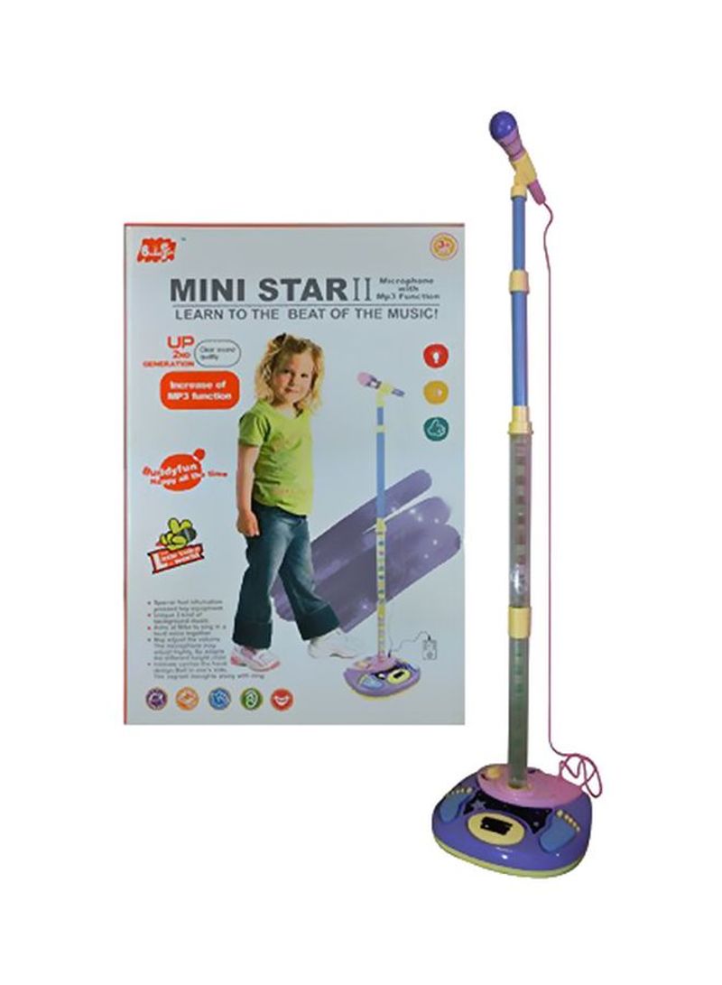 Mini Star Microphone With Mp3 Function 20852