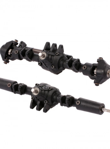 Front And Rear Axle Shaft Transmission Bridge With Differential For 1/10 Axial SCX10 RC4WD D90 RC Crawler 25 X 5 X 15cm