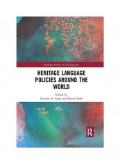 Heritage Language Policies around the World Paperback English by Corinne A. Seals - 2019