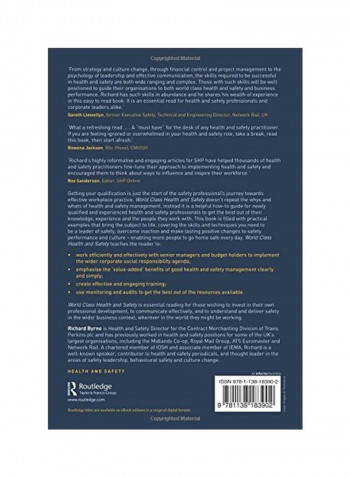 World Class Health And Safety : The professional's Guide Hardcover
