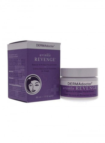 Wrinkle Revenge Rescue and Protect Facial Cream 50ml