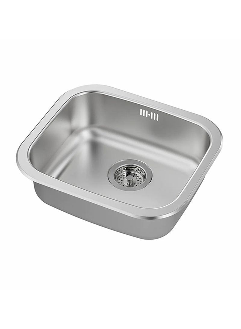 Stainless Steel Inset Sink Bowl Multicolour 46x40centimeter