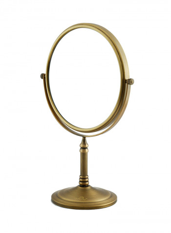 5X Magnification Mirror Gold