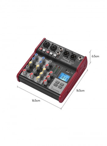 Compact Size 4-Channel Mixing Console