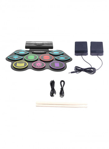 5-Piece Electronic Drum With Accessories