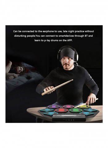 5-Piece Electronic Drum With Accessories