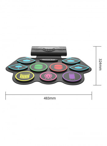 5-Piece Electronic Drum With Accessories