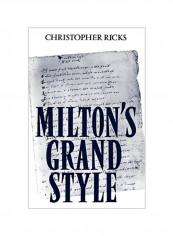 Milton's Grand Style Hardcover