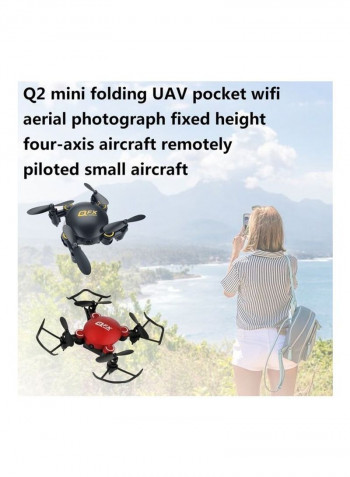 Mini Folding Drone Fixed Remote Control 21.8 x 14.2 x 7.4cm