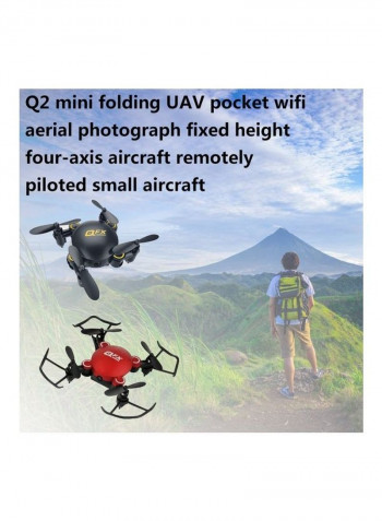 Mini Folding Drone Fixed Remote Control 21.8 x 14.2 x 7.4cm