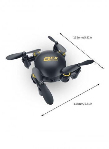 Mini Folding Drone Fixed Remote Control 21.8 x 14.2 x 7.4cm