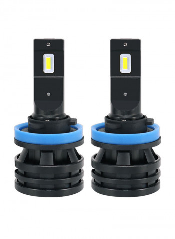 2-Piece M2 Series Intelligent Temperature Control Headlight LED Bulb