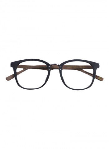 Men's Square Eyeglasses - Lens Size: 50 mm