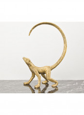 European Style Golden Long Tail Lizard Ornament Gold
