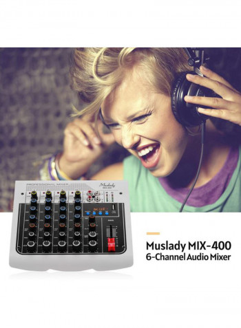 MIX-400 6-Channel Audio Mixer