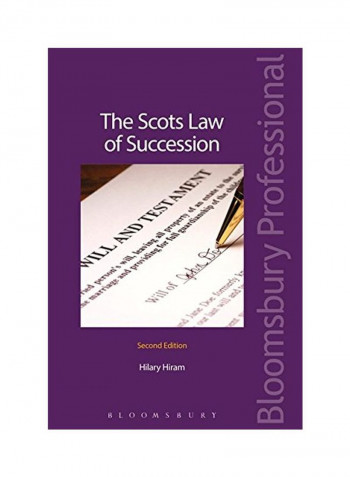 Scots Law Of Succession Paperback 2