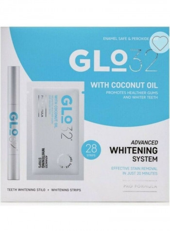 Teeth Whitening with Coconut Oil أبيض 28مل