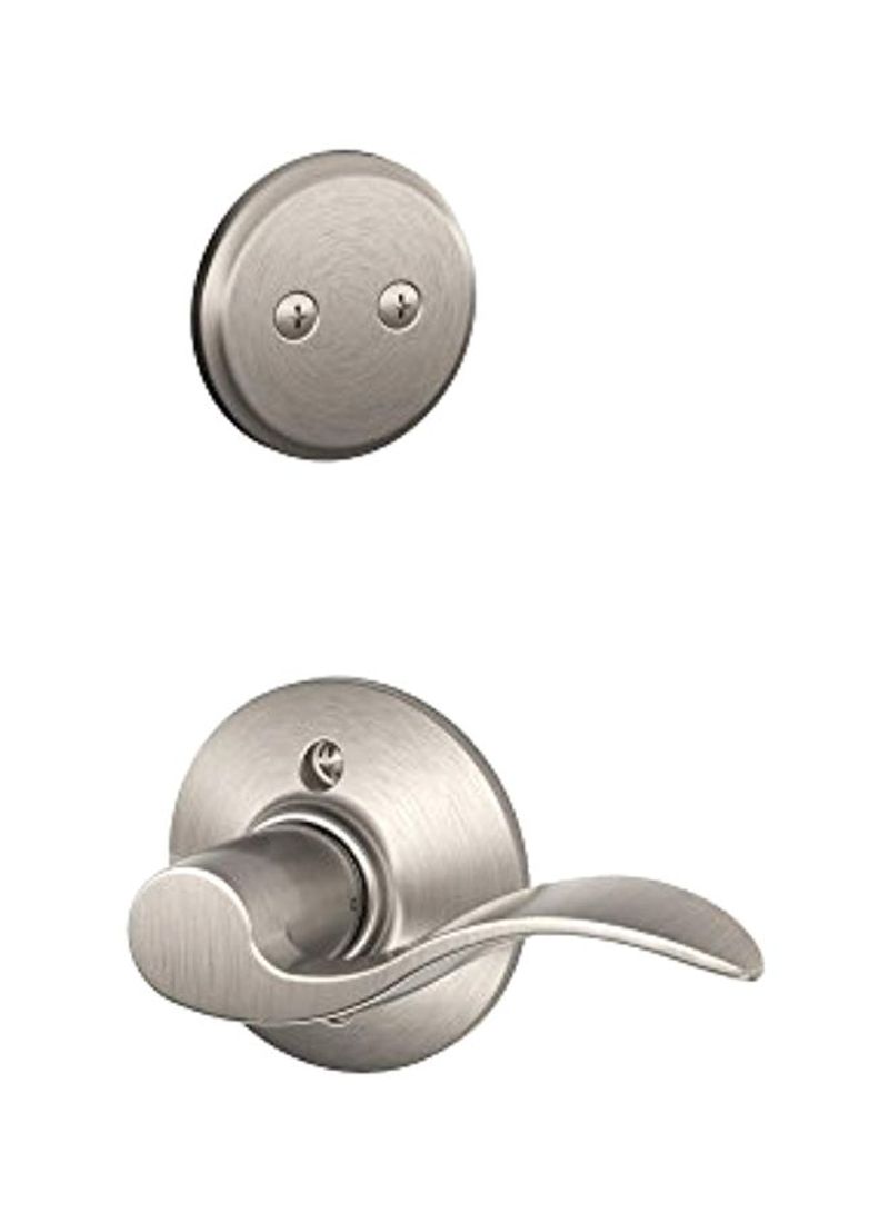 Left Handed Accent Lever Silver