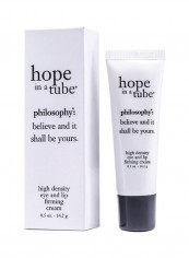كريم Hope In a Tube عالي الكثافة لشد الشفاه والعيون 14.2غم