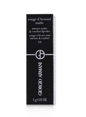 Rouge D'Armani Matte Lipstick 401 Red Fire