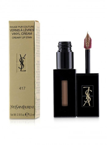Rouge Pur Couture Cream Lipstick 417 Beige Bounce