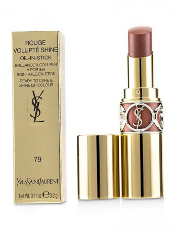 Rouge Volupte Shine Lipstick 79 Corail Plume