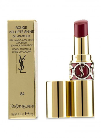 Rouge Volupte Shine Oil-In Stick 84 Rouge Cassandre