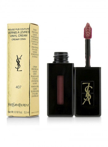 Vinyl Cream Lip Polish 407 Carmin Session