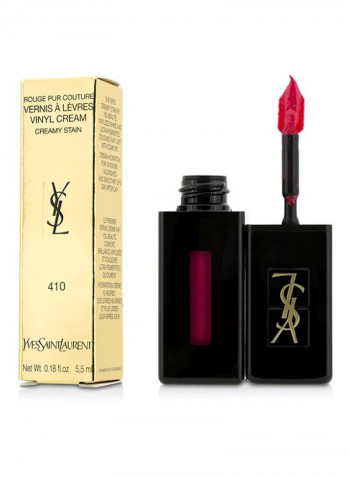 Rouge Pur Couture Vernis A Levres Vinyl Cream 410 Fuchsia Live