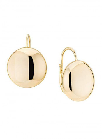 18 Karat Gold Plated925 Sterling Silver Earrings