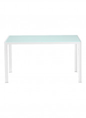 4-Seater Dining Table White 120 x 75 x 75centimeter