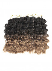6-Piece Dreadlock Long Hair Extensions Brown 14inch